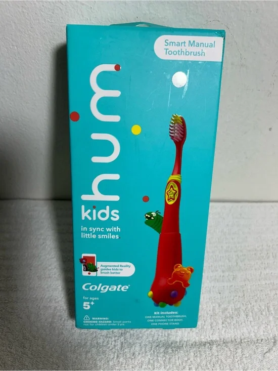 Hum Kids smart Manual Toothbrush — Red by Colgate