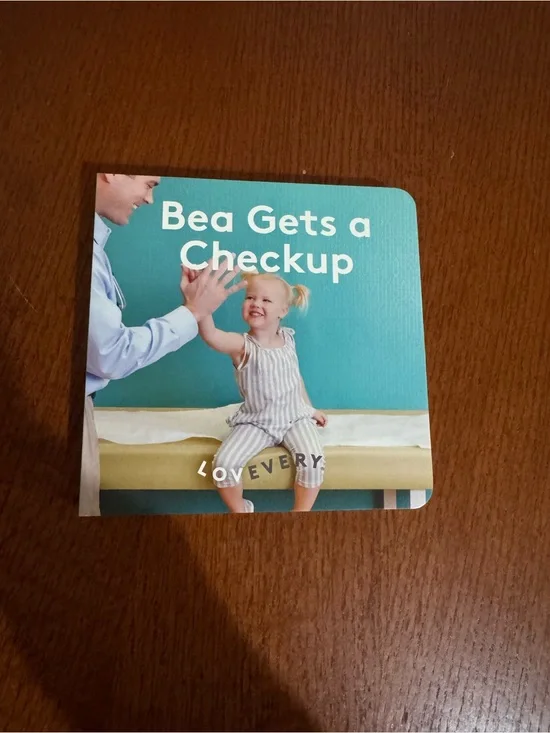 Lovevery Bea Gets a Checkup Board Book - Blue