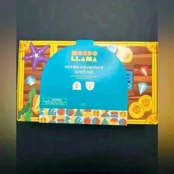 mindo llama ocean adventure craft kit  makes 8