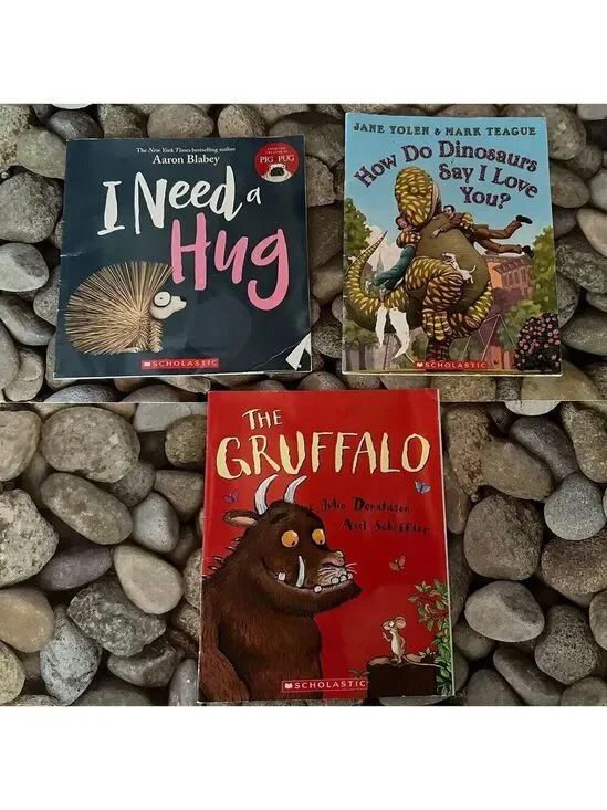 3 SCHOLASTIC PAPERBACK BOOKS