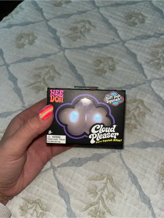 Cloud Pleaser Soft Squish Toy - Pink Cloud