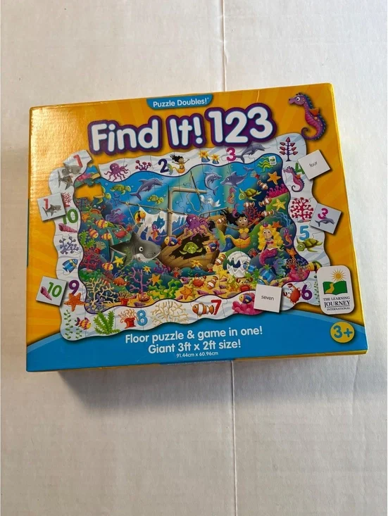 Find it 123 puzzle with numbers 1-10