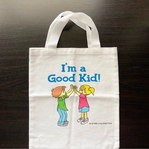 Canvas Tote Book Bag Collectible