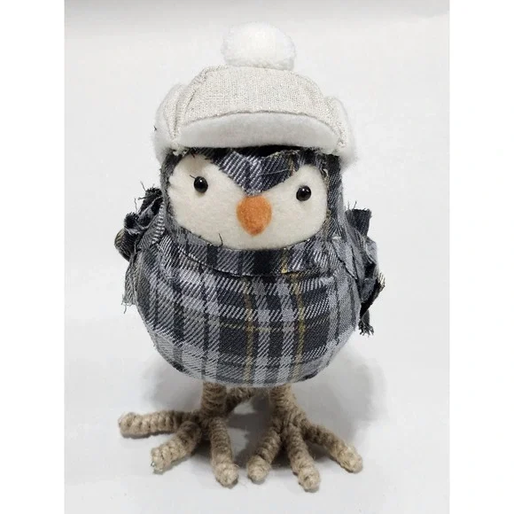 Target Bird Wondershop Winter 2014 Featherly Friends‎ Plaid Trapper Fur Hat