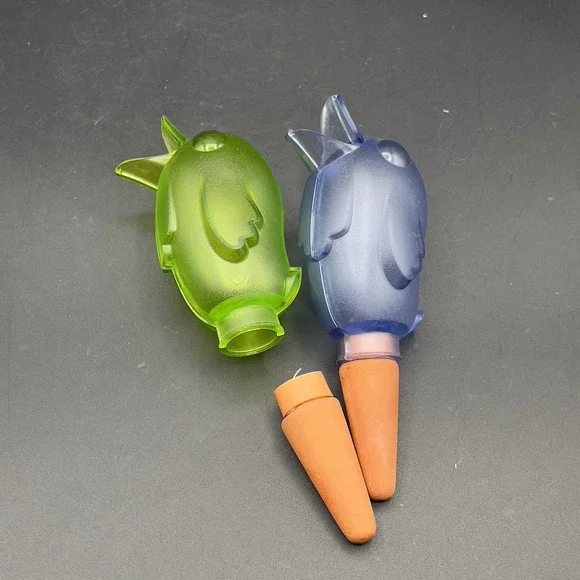 Bird Shape Self Watering Spikes Plant Auto Irrigation Watering Drip System Set 2