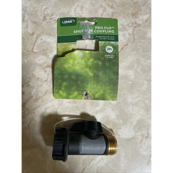 Orbit Pro-flow Hose Shut‎ Off Coupling