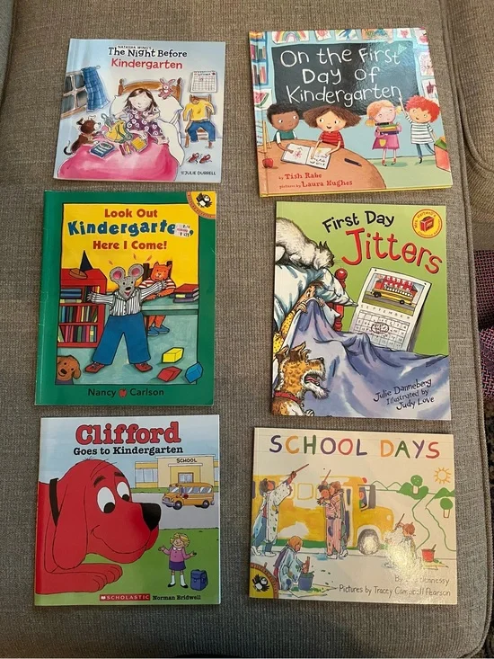 Kindergarten back to school book bundle