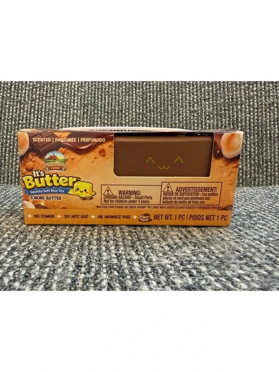 NIB Squishy Farms It's Butter S'more Scented Soft Rise Toy Trending TikTok CVS