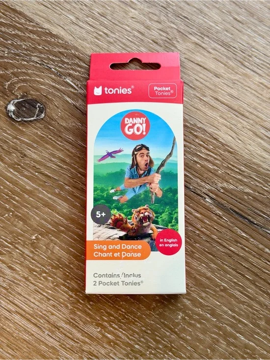 Tonies Danny Go! Pocket Tonies Sing and Dance (Red)