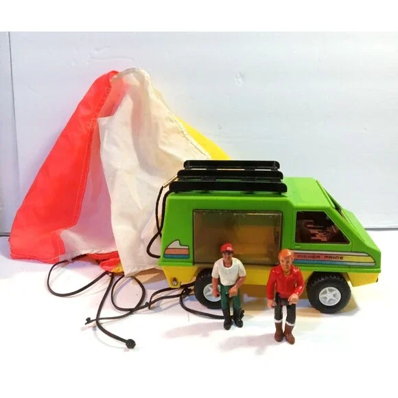 Fisher Price Adventure People Adventure Van Lot 1977