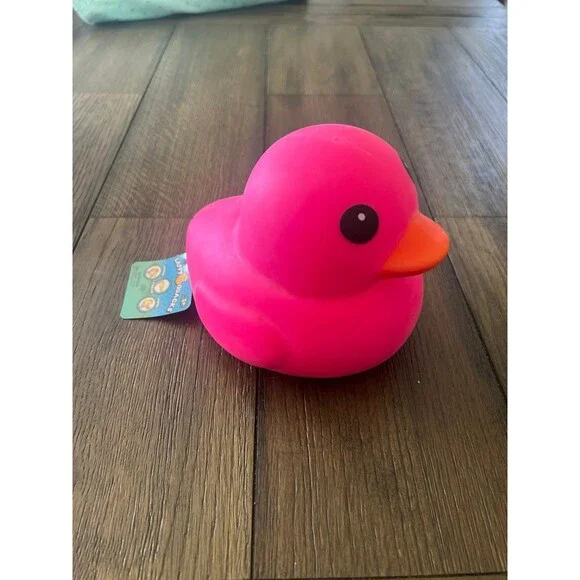 Toymendous Laffy Quacks, Jumbo Squishy Ducks pink