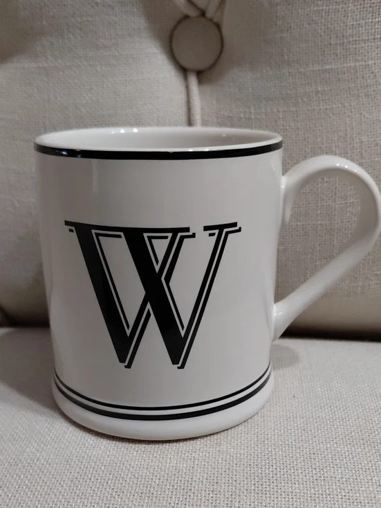 Sur La Table W Monogram 10oz Mug