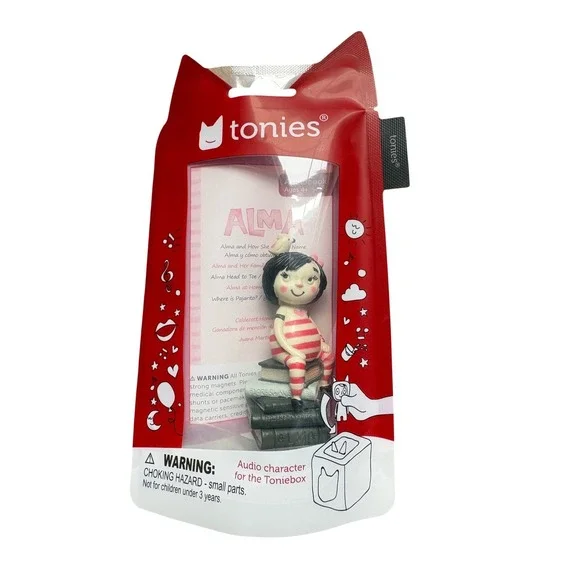 Tonies Alma and How She Got Her‎ Name Audiobook Character Figure English Spanish