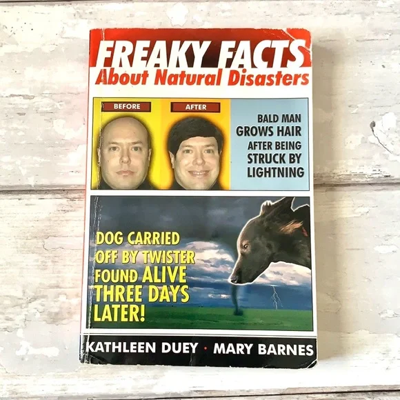 Freaky Facts About Natural Disasters Book Copyright 2000 Scholastic