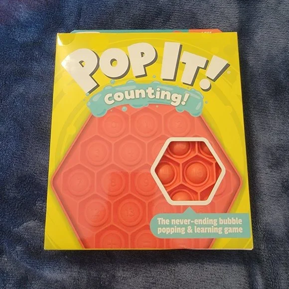 🌟Chuckle & Roar counting pop it, red