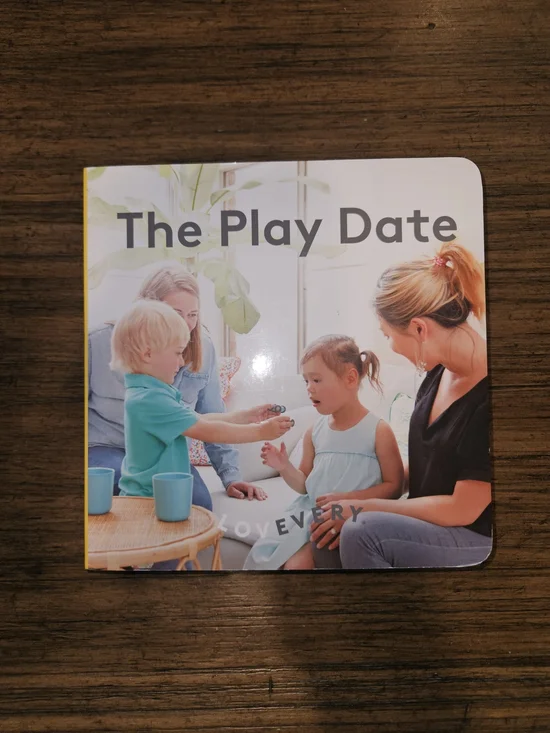 Lovevery The Play Date Board Book - Yellow Trim