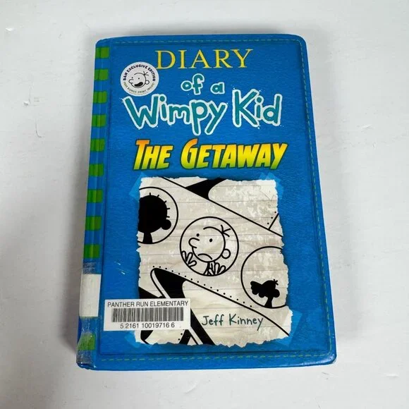 Diary of a Wimpy Kid The Getaway Jeff‎ Kinney 2017 First Printing B&N Exclusive