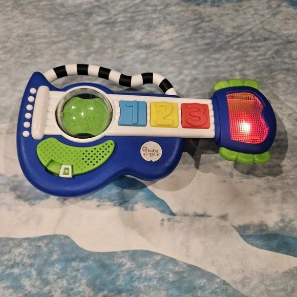 Baby Einstein Discover & Play Musical Guitar Toy Lights Sounds Learning Toy‎