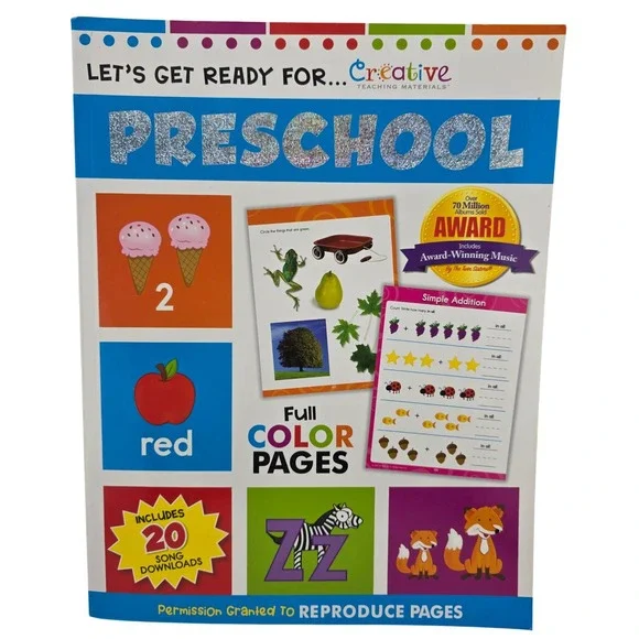 Creative Teaching Materials Lets Get Ready for Preschool Learning‎ Workbook