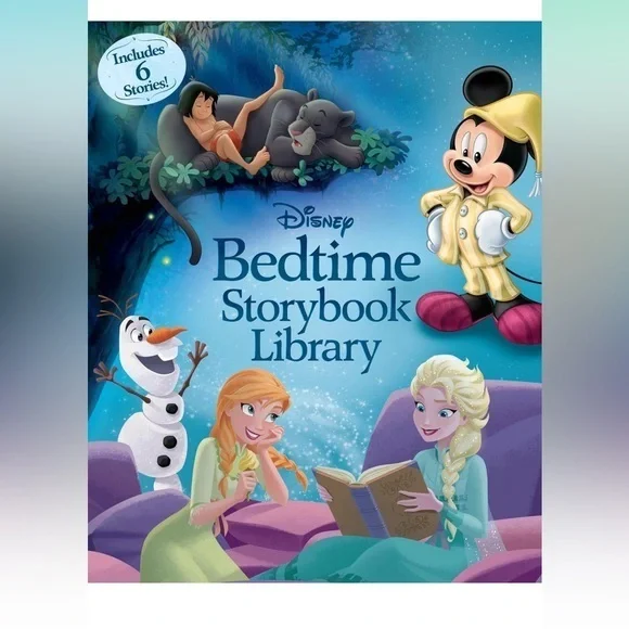 Disney Books Bedtime Storybook Library (Disney Storybook Collections) 6-Books