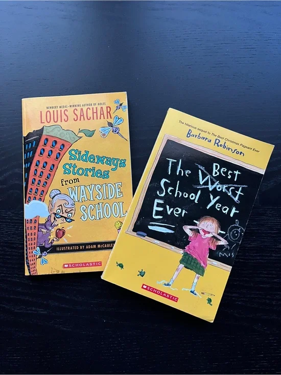 Scholastic Sideways Stories Wayside School Best Worst School Year Ever Books Lot