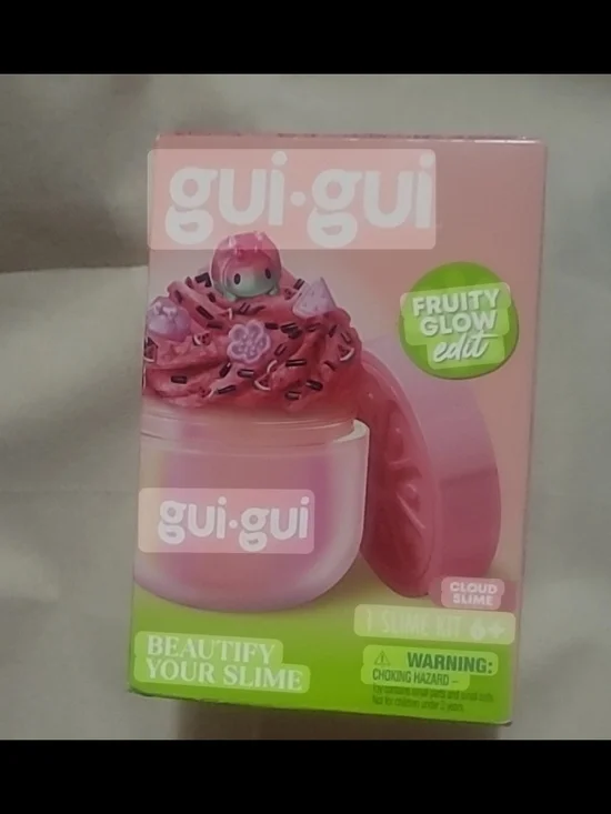 Gui Gui Fruity Glow Edit Cloud Slime Kit by Moose Toys.