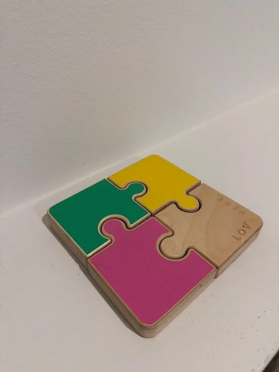 Lovevery Chunky Wooden Jigsaw Puzzle
