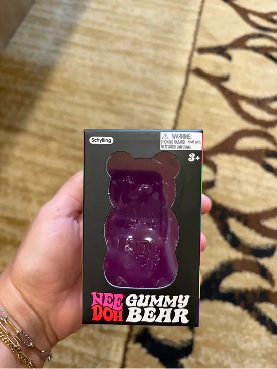 Schylling Nee Doh Gummy Bear - Purple