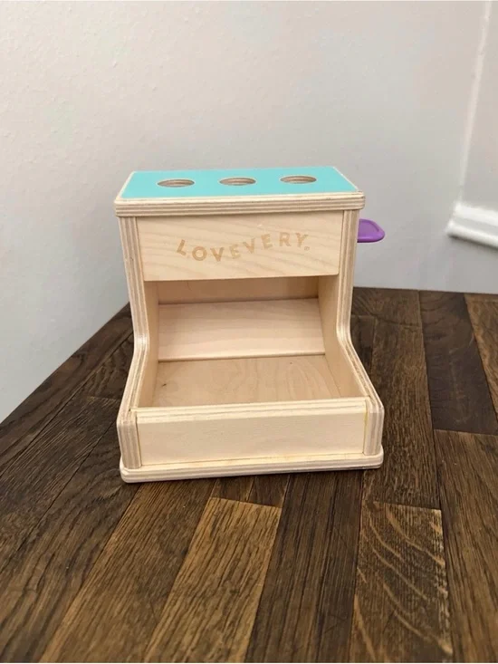 Lovevery wooden peg drop NO PEGS