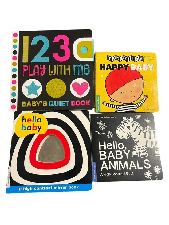 Baby Board Book Set - Multicolor Nursery Books