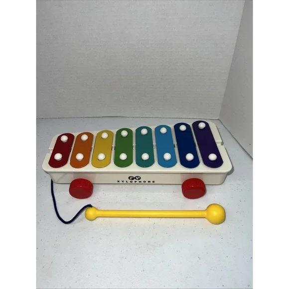 Fisher-Price Xylophone Pull Along Musical Classic Toy 2009 Mattel 11