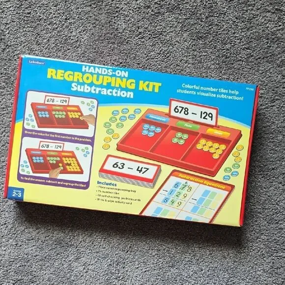 Hands-On Regrouping Kit - Subtraction