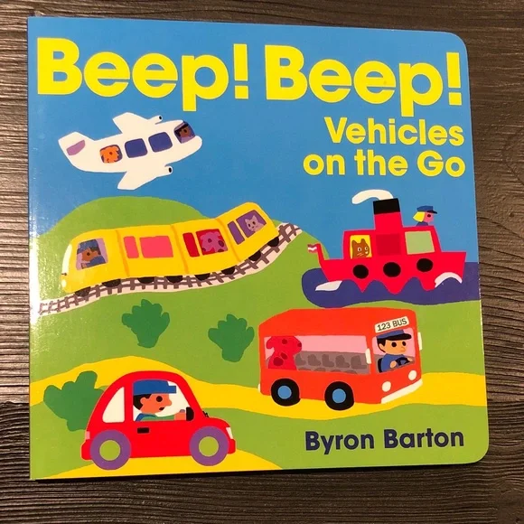 3 for $15 Beep! Beep! Vehicles on the Go Board Book