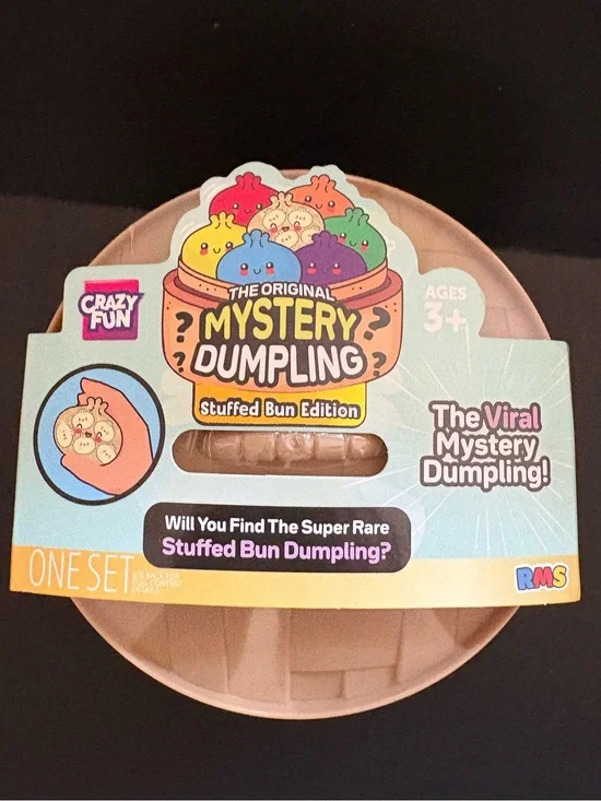 The Original Mystery Dumpling Stuffed Bun Edition - Pink