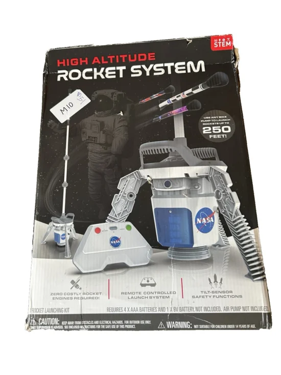 High Altitude Rocket System Remote Control Launch System Three Rockets Included