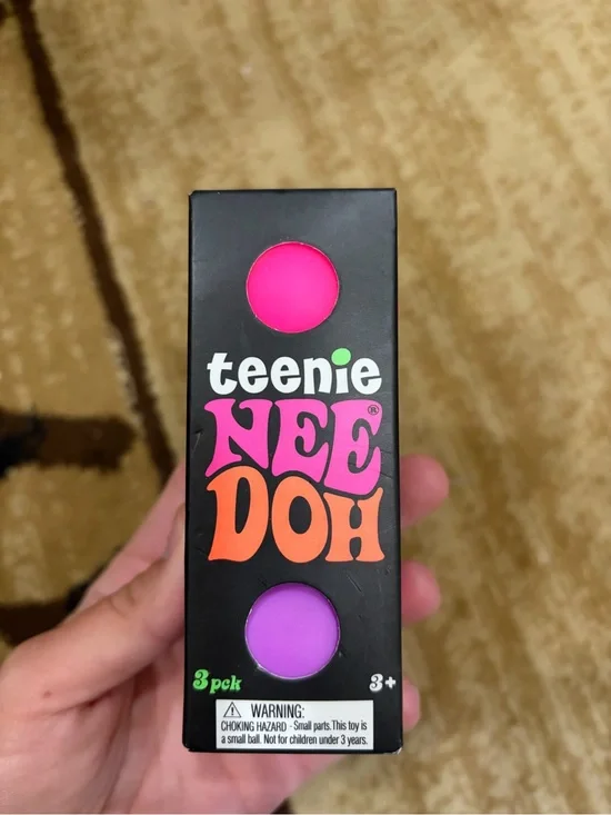 teenie NEE DOH 3-Pack Bright Pink & Purple Putty Set