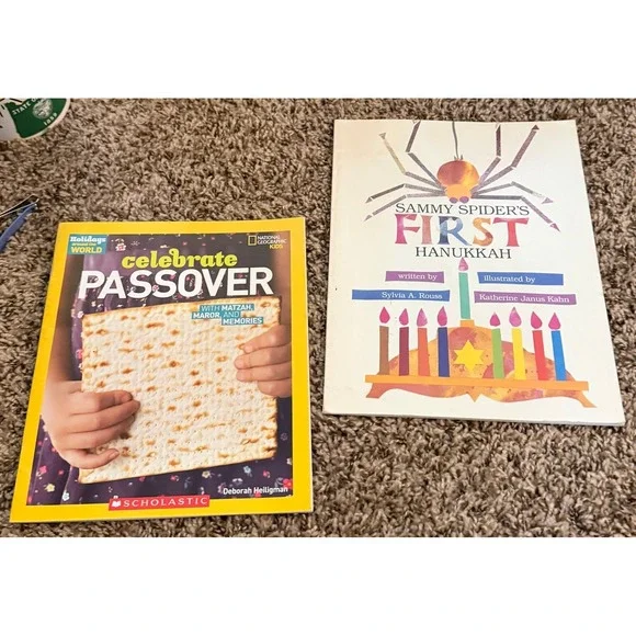 National Geographic-Celebrate Passover & Sammy Spider's First Passover (Books)