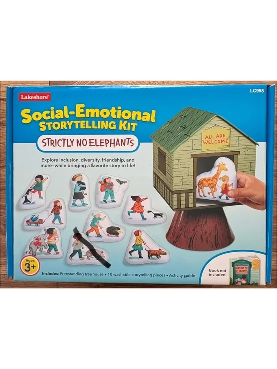 Missing armadillo- social emotional storytelling kit strictly no elephant