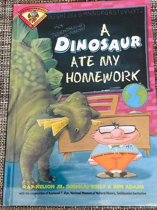 Hardcover Dinosaur Book NWT