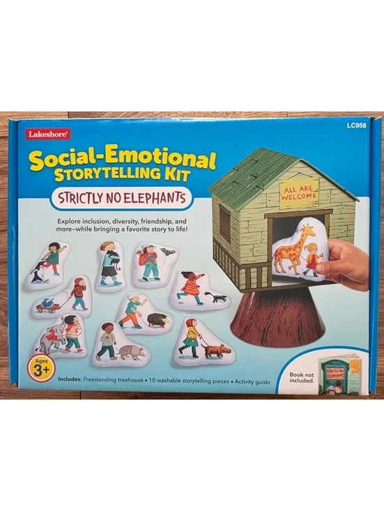 Lakeshore social emotional storytelling kit strictly no elephant