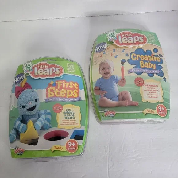 Leap Frog Baby‎ Little Leaps First Steps Interactive Learning Game Creative Baby