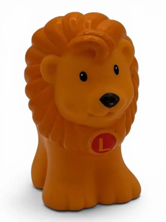 Fisher-Price Little People A to Z Learning Zoo Alphabet Lion 'L' Figure