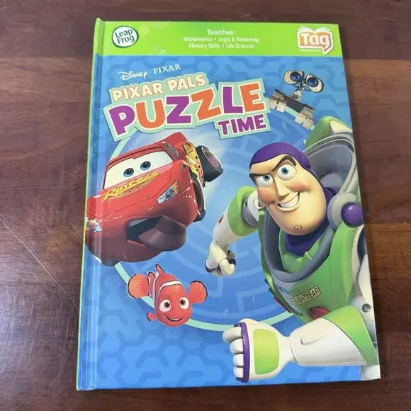 LeapFrog Tag + LeapReader book — Disney Pixar: Pixar Pals Puzzle Time 2010