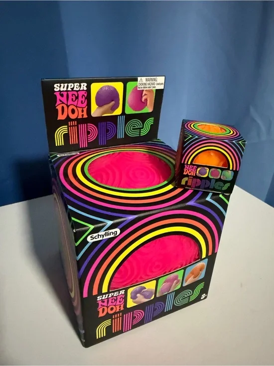 NeeDoh Ripples Set! Super and Mini!
