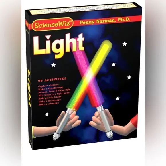 Science Wiz Light Science Kit Ages 6+ Sciencewiz