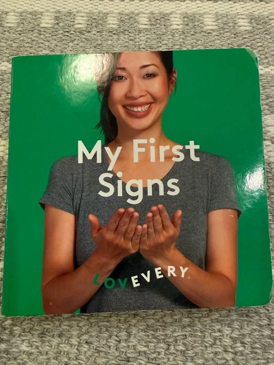 LOVEVERY My First Signs Board Book for Babies *Excellent Condition*