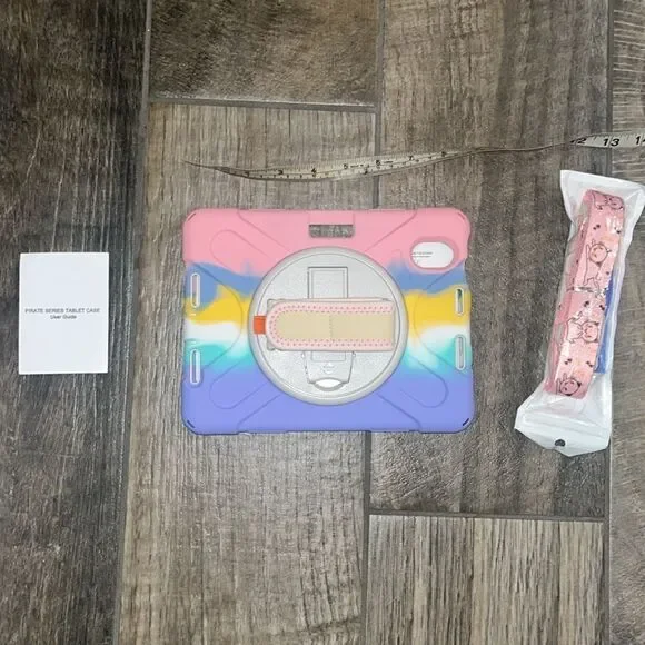 New in packaging 3 layer protection adjustable tablet strap case
