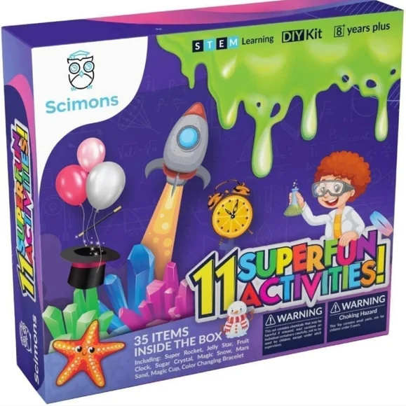 Scimons Science Kit for Kids NIB‎