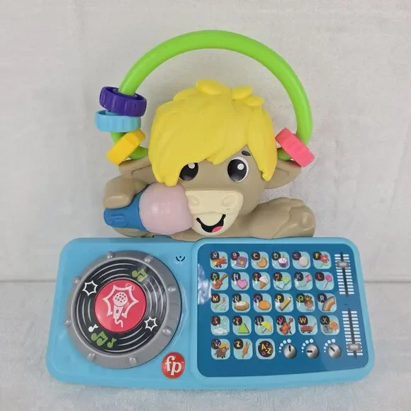 Fisher-Price Link Squad A to Z Yak Learning Toy Tested Works 115 Songs Excellent