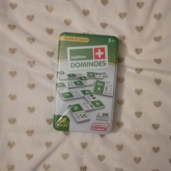 📚🎨 3/$15 *NWT* Junior Learning Addition Dominoes For Kids